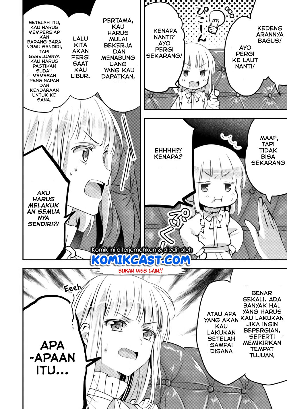 Isekai de “Kuro no Iyashi Te” tte Yobareteimasu Chapter 40 Bahasa Indonesia